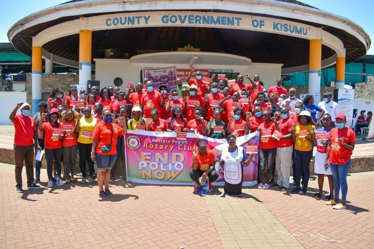 Rotary Club of Kisumu Hosts World Polio Day